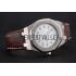 Audemars Piguet Royal Oak Fondation White Dial Stainless Steel Case Brown Leather Strap