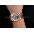 Swiss Audemars Piguet Royal Oak Black Dial Rose Gold Case And Bracelet