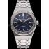 Swiss Audemars Piguet Royal Oak Blue Dial Stainless Steel Case And Bracelet