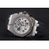 Audemars Piguet Royal Oak Offshore White Dial Stainless Steel Case Black Rubber Strap