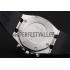 Swiss Audemars Piguet Royal Oak Chronograph White Dial Stainless Steel Case Black Rubber Strap  622865