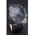 Bell and Ross BR 01-92 Black Dial Black Case Black Leather Strap