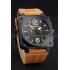 Bell and Ross BR 03-94 Black Dial Black Case Brown Leather Strap