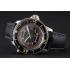 Swiss Blancpain 500 Fathoms GT Carbon Fiber Dial Stainless Steel Case Black Canvas Strap