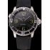 Swiss Blancpain 500 Fathoms Black Dial Stainless Steel Case Black Canvas Strap Replica