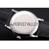 Blancpain Villeret Ultra Slim White Dial Stainless Steel Case Black Leather Strap