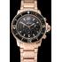 Blancpain Fifty Fathoms Flyback Chronograph Black Dial Rose Gold Case And Bracelet 1453772