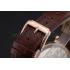 Cheap Breguet Duo Tourbillon Gold Case Beige Dial Brown Leather Bracelet  622625