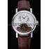 Breguet Classique Grande Complication Tourbillon Silver Case White Dial Brown Leather Strap 622210 Replica