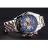 Breitling Chronomat 44 Blue Dial with White Subdials 2 Tone Stainless Steel Bracelet  622510