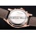 Breitling For Bentley Mulliner Tourbillon Black Dial Rose Gold Case Black Leather Strap