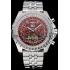 Replica Breitling Bentley Mulliner Tourbillon Red Dial Stainless Steel Case And Bracelet  622736