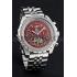 Replica Breitling Bentley Mulliner Tourbillon Red Dial Stainless Steel Case And Bracelet  622736