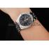 Breitling Colt Lady Black Dial Diamond Hour Marks Stainless Stees Case And Bracelet