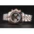 Breitling Chronomat Quartz Dark Blue Dial Rose Gold Case Stainless Steel Case Two Tone Bracelet