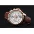 Replica Breitling Bentley Motors Speed Gold Case White Dial Brown Leather Bracelet 622233