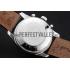 Swiss Breitling Navitimer Cosmonaute Black Dial Stainless Steel Case Black Leather Strap Replica