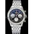 Swiss Breitling Navitimer Black Dial Stainless Steel Bracelet  622442