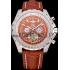 Breitling Bentley Mulliner Tourbillon Brown Dial Stainless Steel Case Brown Leather Strap  622727