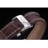 Cheap Breitling Chronomat 13 Stainless Steel Case White Dial Brown Leather Bracelet 622239