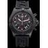 Breitling Avenger Seawolf Ion Plated Steinless Steel Case Black Dial Rubber Bracelet 622240