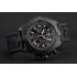 Breitling Avenger Seawolf Ion Plated Steinless Steel Case Black Dial Rubber Bracelet 622240