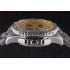 Breitling Certifie Yellow Dial Stainless Steel Strap Rose Gold Bezel Replica