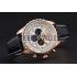 Breitling Navitimer Rosegold Bezek Leather Strap White Dial