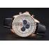 Breitling Navitimer Rosegold Bezek Leather Strap White Dial