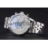 Breitling Transocean Chronograph Unitime White Dial Stainless Steel Case And Bracelet 622226 Replica