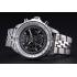 Breitling Professional Chronospace Black Dial Stainless Steel Bracelet  622505