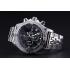 Breitling Chronomat Evolution Black Dial Stainless Steel Bracelet  622515