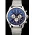 Breitling Transocean Stainless Steel Case Blue Dial