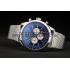 Breitling Transocean Stainless Steel Case Blue Dial