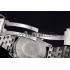 Breitling Certifie Polished Silver Stainless Steel Strap Black Dial Chronograph 80173