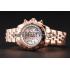 Breitling Chronomat Quartz Pearl Dial Rose Gold Case And Bracelet