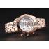 Breitling Chronomat Quartz Pearl Dial Rose Gold Case And Bracelet