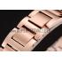 Swiss Cartier Ballon Bleu 40 MM Diamond Dial Diamond Case Rose Gold Bracelet 1453881