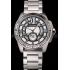 Cartier Calibre De Cartier Small Seconds Black And White Dial Stainless Steel Case And Bracelet