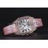 Cartier Santos 100 Diamond Rose Gold Bezel 621915