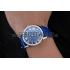 Swiss Cartier Ronde Solo Stainless Steel Case Blue Dial Roman Numerals  622193