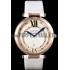 Replica Cartier Ballon Bleu White Leather Strap  621449