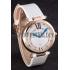 Replica Cartier Ballon Bleu White Leather Strap  621449