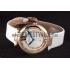 Replica Cartier Ballon Bleu White Leather Strap  621449