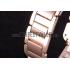 Cartier Tank Anglaise 36mm White Dial Rose Gold Case And Bracelet