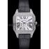 Cartier Santos 100 Diamond Silver Bezel 621909