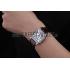 Cartier Santos 100 Diamond Silver Bezel 621908