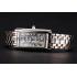 Cartier Tank Americaine 21mm White Dial Stainless Steel Case Two Tone Bracelet Replica