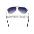 Cartier Wild Panthere Detail Silver Frame Silver Temples Sunglasses 308191