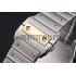 Swiss Cartier Santos De Cartier Galbee Yellow Gold and Steel Case Steel Bracelet   622643